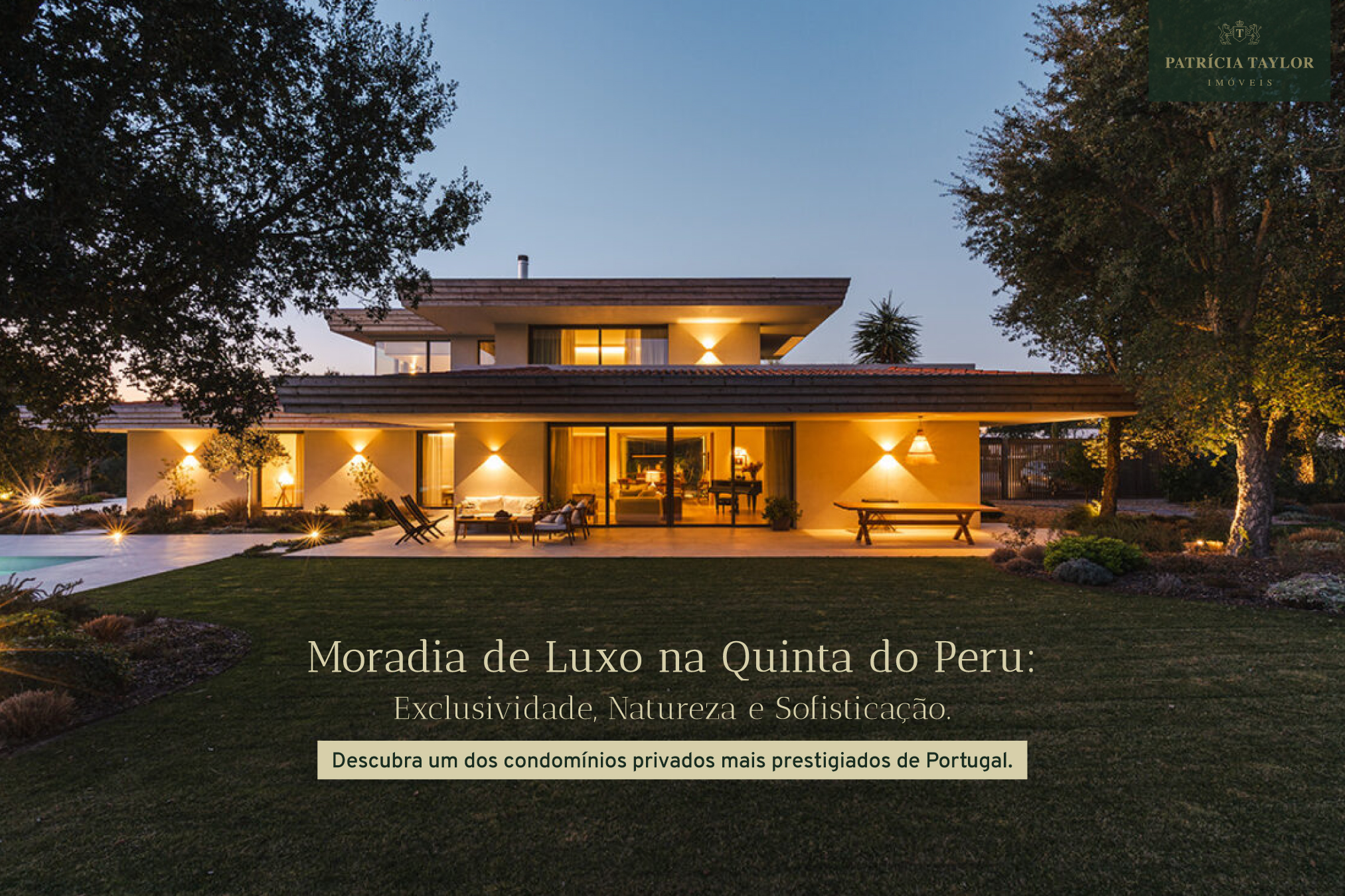 Moradia de Luxo na Quinta do Peru: Exclusividade, Natureza e Sofisticação. Descubra um dos condomínios privados mais prestigiados de Portugal.